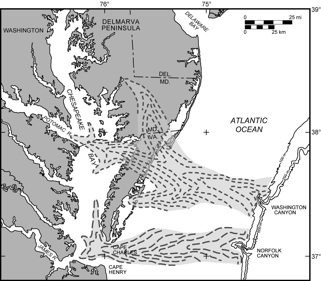 virginia coast map